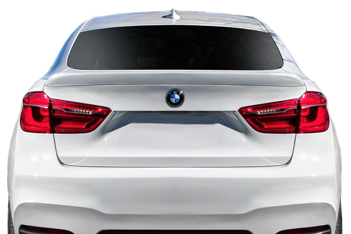 2015-2019 BMW X6 F16 / X6M F86 AF-1 Trunk Wing Spoiler ( GFK ) - 1 Piece