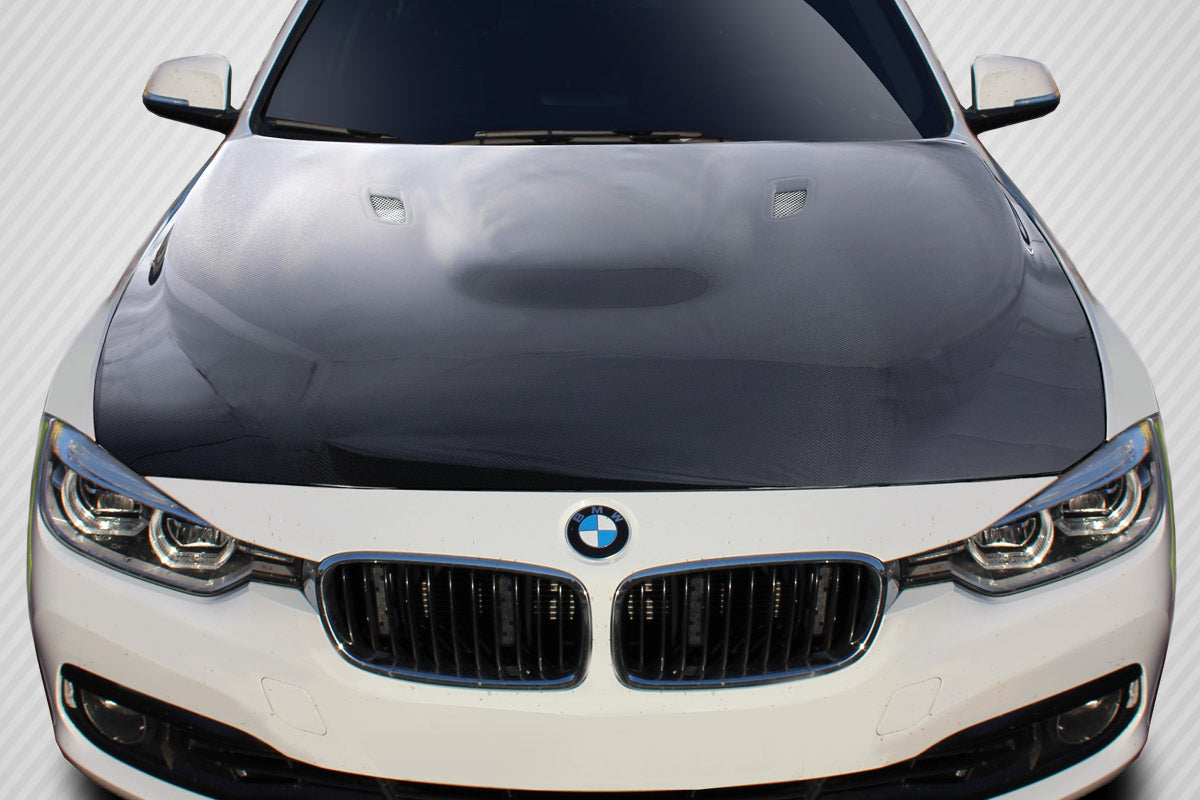 2012-2018 BMW 3 Series F30 / 2014-2020 4 Series F32 Carbon Creations M3 Style Hood - 1 Piece