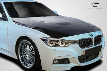 2012-2018 BMW 3 Series F30 / 2014-2020 4 Series F32 Carbon Creations M3 Style Hood - 1 Piece