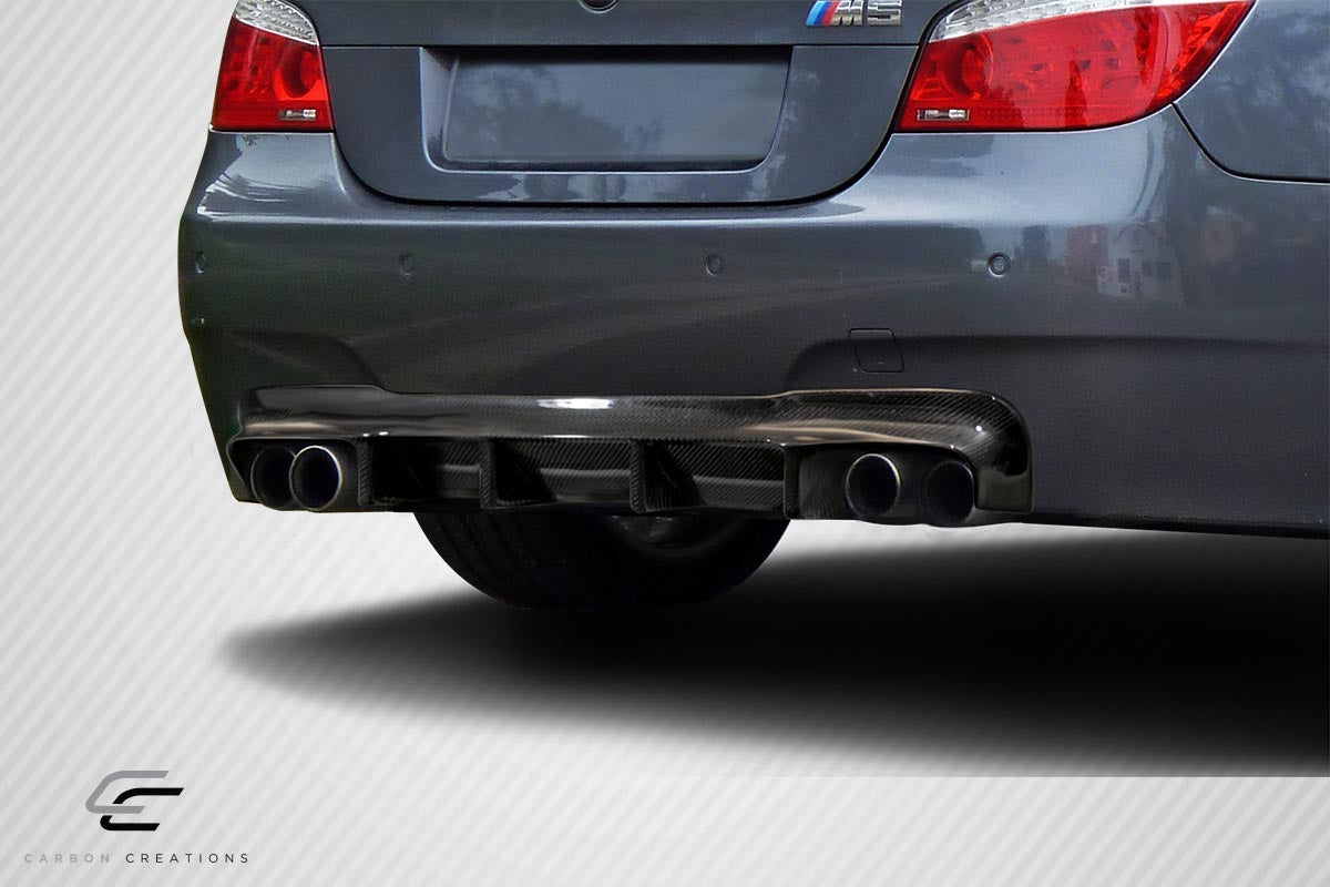 2004-2009 BMW M5 E60 Carbon Creations DriTech AutoBahn Rear Diffuser - 1 Piece