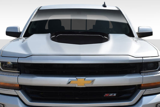 2016-2018 Chevrolet Silverado Duraflex ZL1 V2 Look Hood - 1 Piece