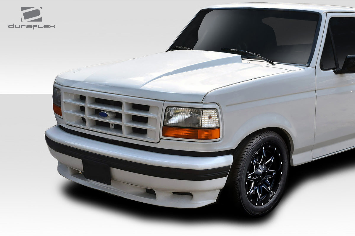 1992-1996 Ford F-150 / Bronco Duraflex Cowl Hood - 1 Piece