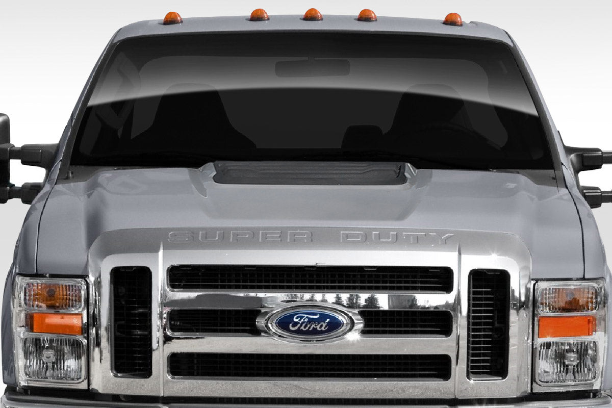 2008-2010 Ford Super Duty F250 F350 F450 Duraflex Raptor Look Hood - 1 Piece