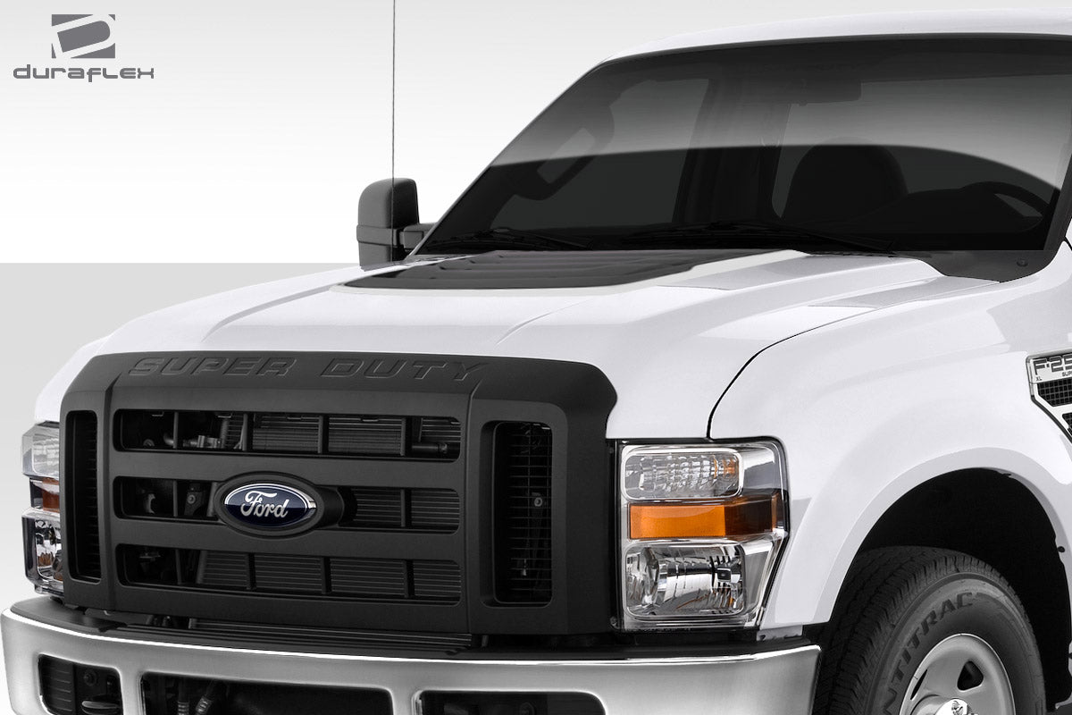 2008-2010 Ford Super Duty F250 F350 F450 Duraflex Raptor Look Hood - 1 Piece