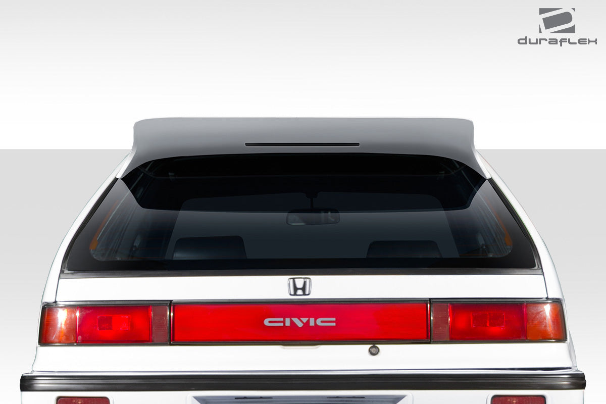 1988-1991 Honda Civic HB Duraflex JS Wing Spoiler - 1 Piece