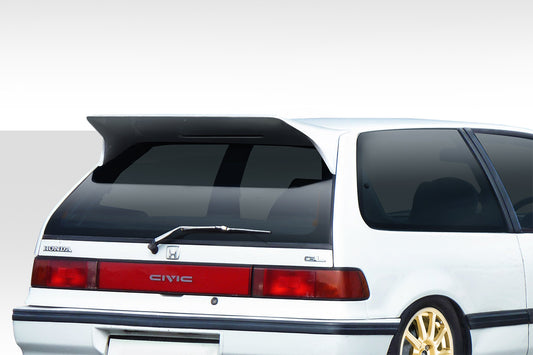 1988-1991 Honda Civic HB Duraflex JS Wing Spoiler - 1 Piece