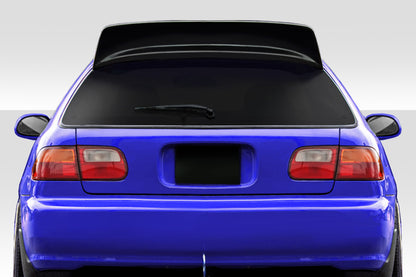 1992-1995 Honda Civic HB Duraflex Blackyard Special Wing Trunk Lid Spoiler - 1 Piece