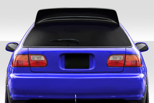 1992-1995 Honda Civic HB Duraflex Blackyard Special Wing Trunk Lid Spoiler - 1 Piece