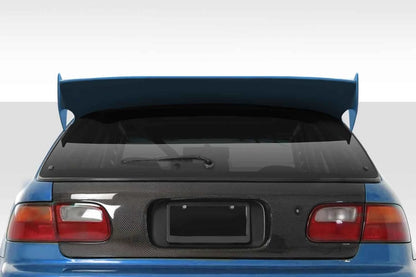 1992-1995 Honda Civic HB Duraflex RBS Wing Spoiler - 3 piece