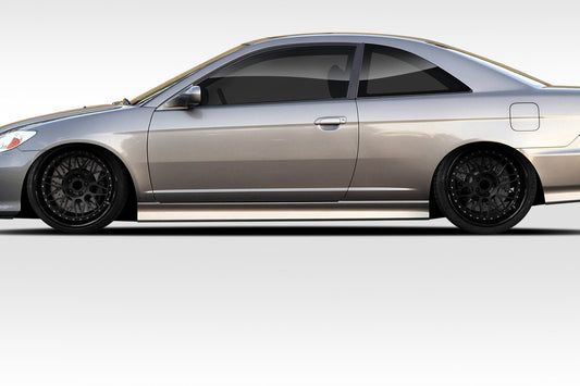 2001-2005 Honda Civic 2DR 4DR Duraflex Sleek Side Skirts - 4 Piece