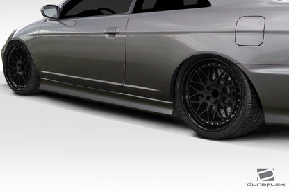 2001-2005 Honda Civic 2DR 4DR Duraflex Sleek Side Skirts - 4 Piece