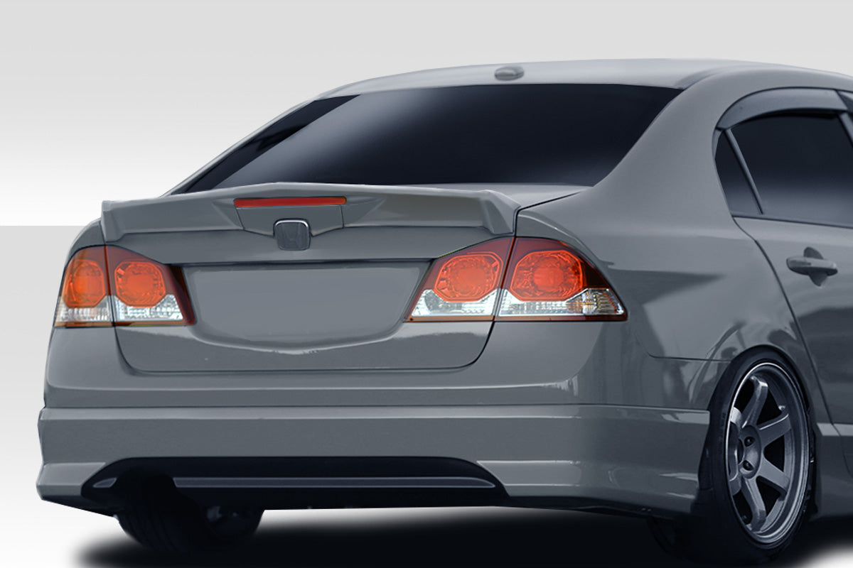 2006-2011 Honda Civic 4DR Duraflex Modern Wing Spoiler - 1 Piece