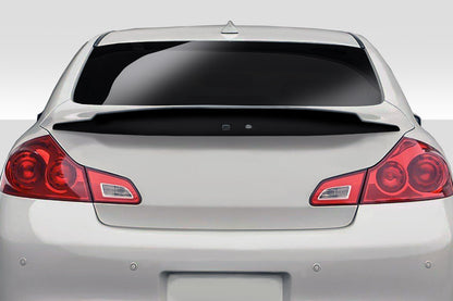 2007-2013 Infiniti G Sedan G25 G35 G37 Duraflex R-Tech Rear Wing Trunk Lid Spoiler - 1 Piece