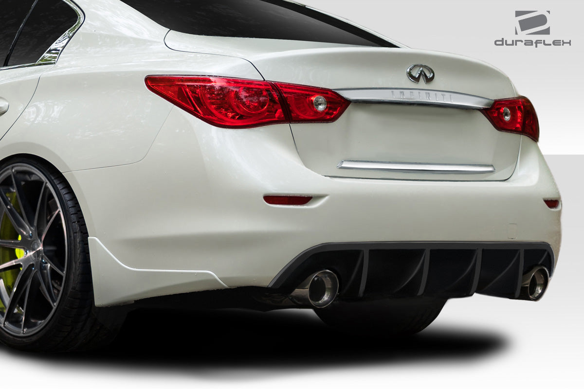 2014-2017 Infiniti Q50 Duraflex VIP Rear Diffuser - 1 Piece (S)