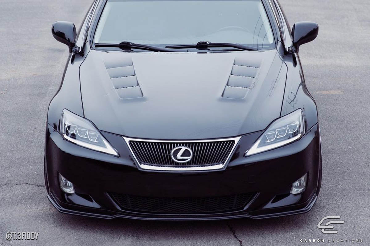 2006-2013 Lexus IS Series IS250 IS350 Carbon Creations DriTech TS-2 Hood - 1 Piece