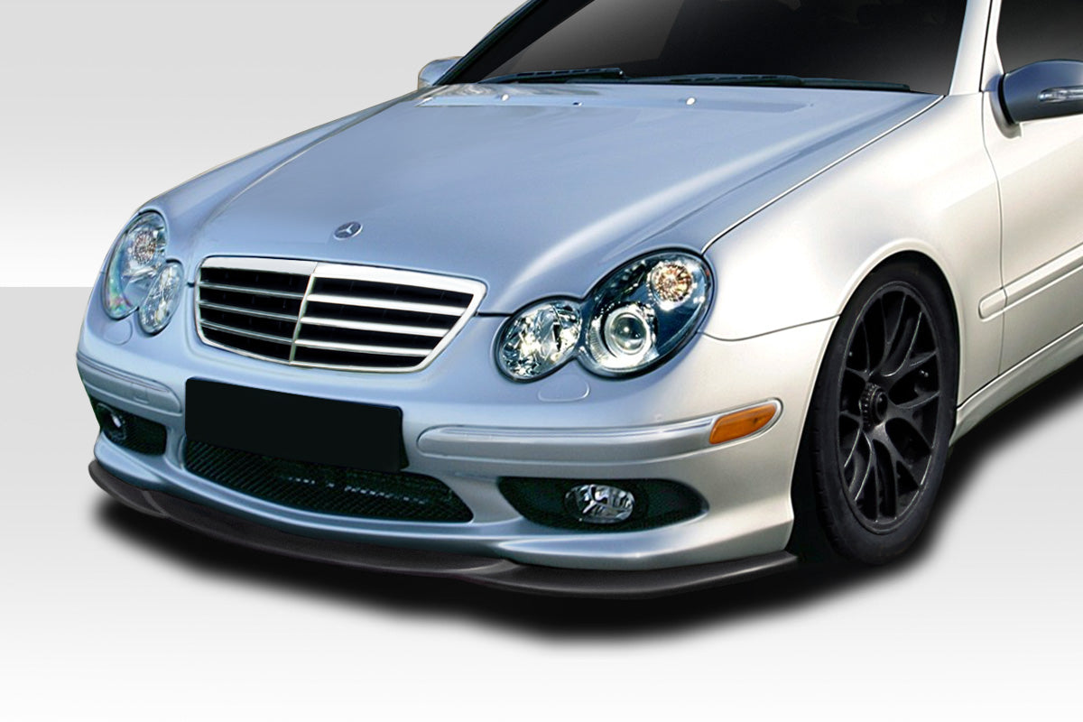 2001-2007 Mercedes C Class W203 Duraflex L-Sport Front Lip Spoiler - 1 Piece ( For AMG Bumper only)