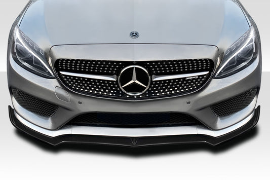 2015-2021 Mercedes C Class W205 Duraflex Fortune Front Lip - 1 Piece ( For AMG Bumper only) (S)