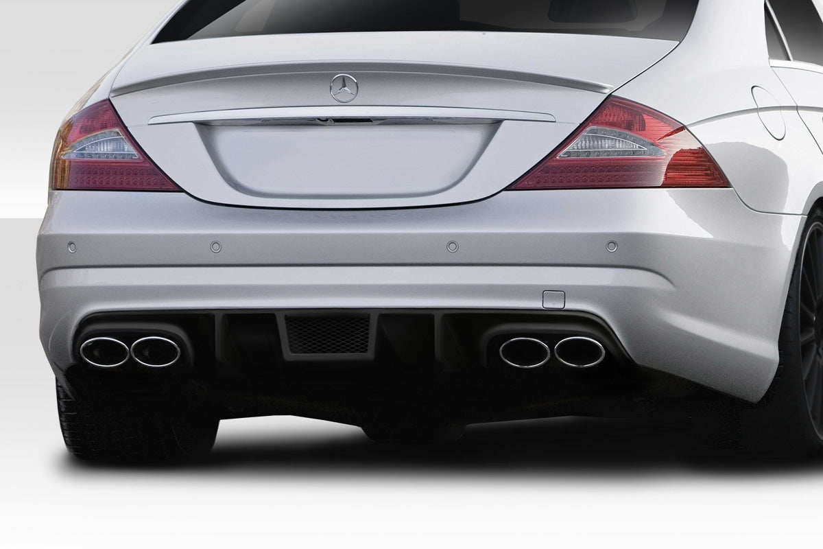 2006-2011 Mercedes CLS Class C219 W219 Duraflex L Sport Rear Diffuser - 1 Piece ( For AMG Bumper only)