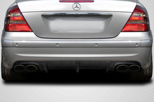 2003-2006 Mercedes E55 W211 Carbon Creations L Sport Rear Diffuser - 1 Piece