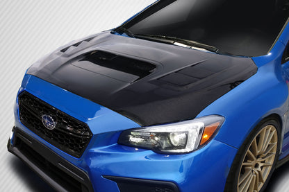 2015-2021 Subaru WRX Carbon Creations C-1 Hood - 1 Piece