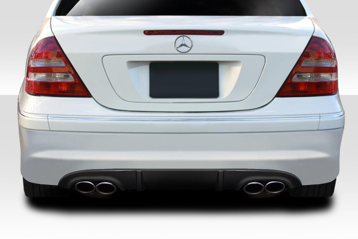 2001-2007 Mercedes C Class W203 Duraflex L-Sport Rear Diffuser ( For AMG Rear Bumper only) - 1 Piece