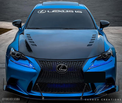 2014-2016 Lexus IS Series IS350 IS250 Carbon Creations Bolt Hood - 1 Piece