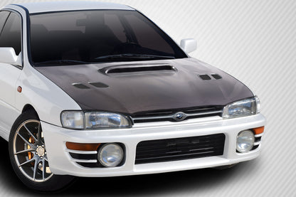 1993-2001 Subaru Impreza Carbon Creations STI Look Hood - 1 Piece