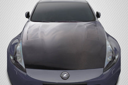 2009-2020 Nissan 370Z Z34 Carbon Creations TS-1 Hood - 1 Piece (S)