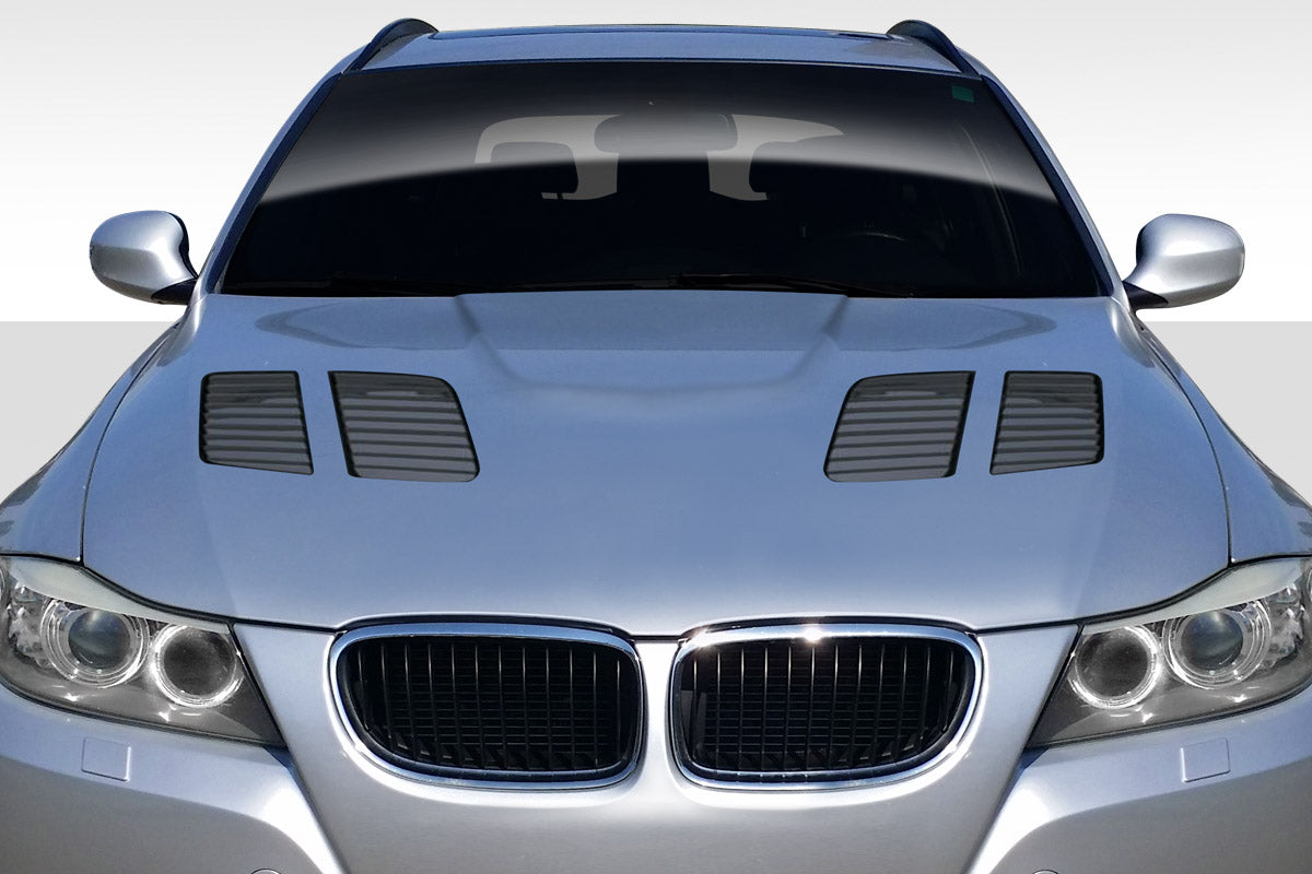 2009-2011 BMW 3 Series E90 Duraflex GTR Hood - 1 Piece