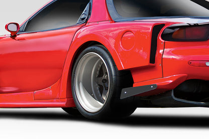 1993-1997 Mazda RX-7 Duraflex Bossen Wide Body Rear Fender Flares- 2 Piece