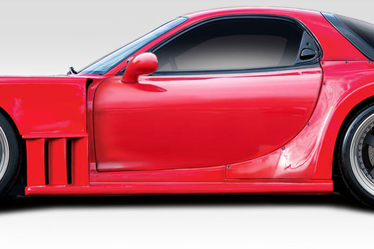 1993-1997 Mazda RX-7 Duraflex Bossen Wide Body Side Skirts - 2 Piece (S)