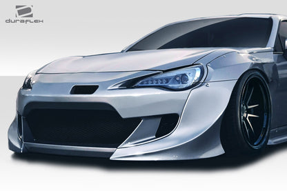 2013-2020 Scion FR-S Toyota 86 Subaru BRZ Duraflex Wide Body GT500 V3 Front Bumper - 1 Piece