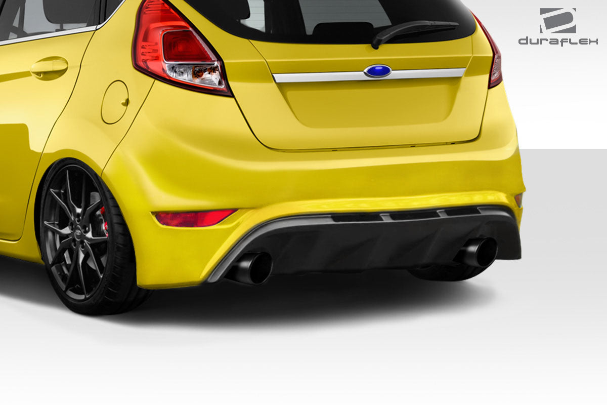 2014-2019 Ford Fiesta Duraflex RS Look Rear Bumper - 1 Piece