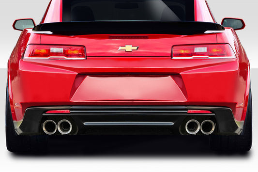 2014-2015 Chevrolet Camaro Duraflex ZL1 V2 Look Rear Bumper - 1 Piece