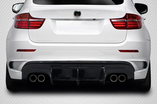 2008-2014 BMW X6M E71 E72 Carbon Creations DriTech AK-M Rear Diffuser - 1 Piece