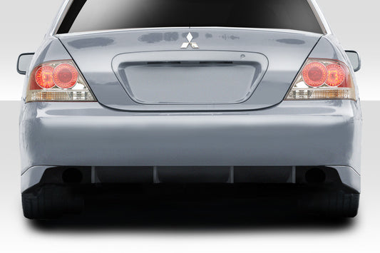 2004-2007 Mitsubishi Lancer Duraflex Trackstar Rear Bumper - 1 Piece