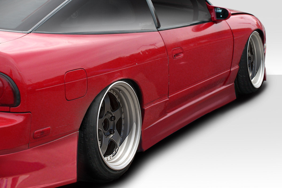 1989-1994 Nissan 240SX S13 Duraflex Bloodsport Side Skirts - 2 Piece