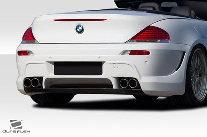 2004-2010 BMW 6 Series E63 E64 Convertible 2DR Duraflex LMS Rear Bumper Cover - 1 Piece