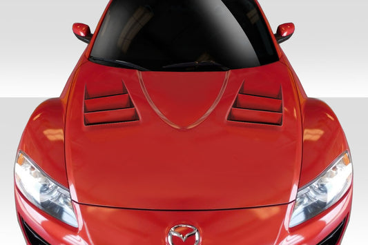 2004-2008 Mazda RX-8 Duraflex Vader Hood - 1 Piece