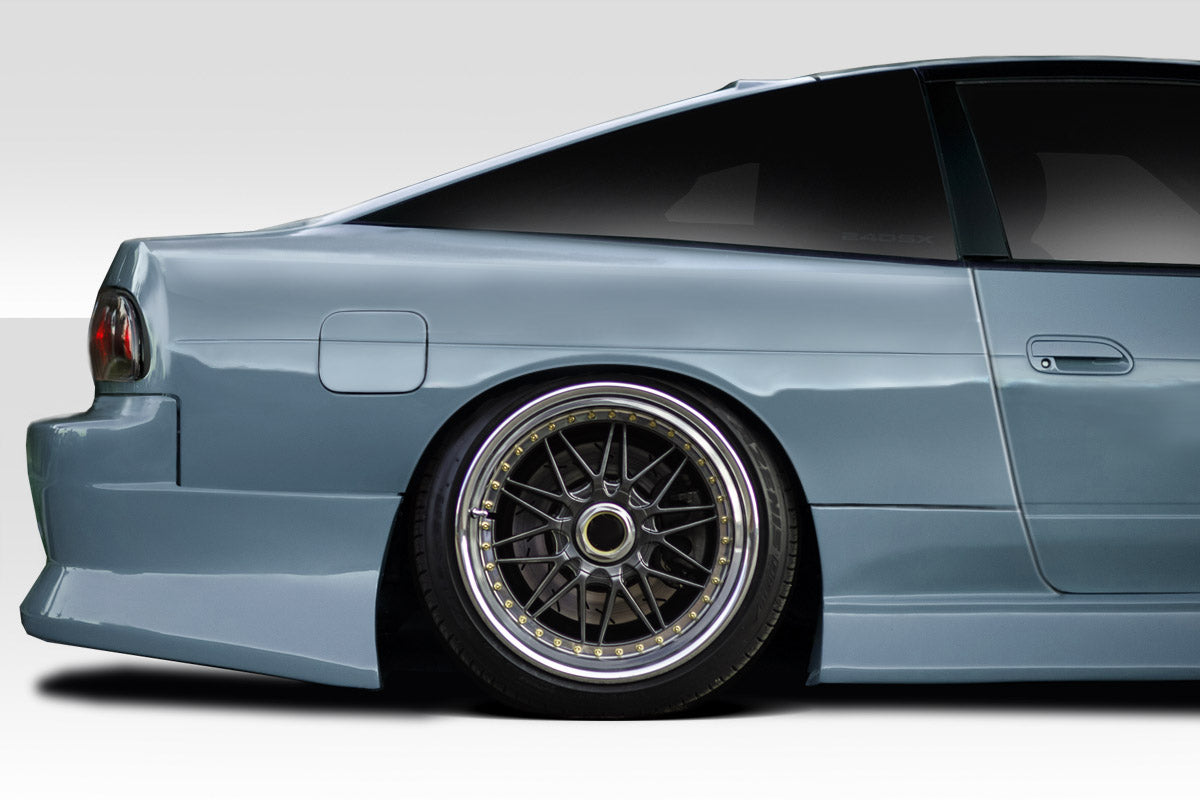 1989-1994 Nissan 240SX S13 HB Duraflex B Sport Wide Body 70MM Rear Fender Flares - 2 Piece