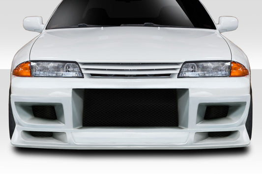 1989-1994 Nissan Skyline R32 2DR / 4DR Duraflex Demon V2 Front Bumper Cover - 1 Piece