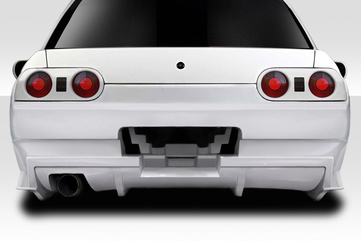 1989-1994 Nissan Skyline R32 2DR Duraflex Demon V2 Rear Bumper Cover - 1 Piece