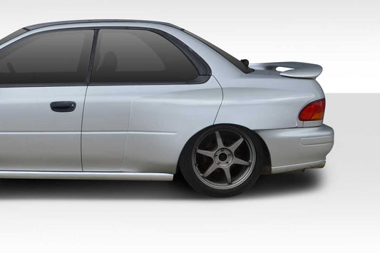 1993-2001 Subaru Impreza 4DR Duraflex 22B Look Rear Fender Flares - 5 Piece