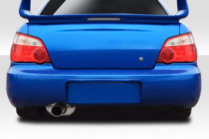 2004-2007 Subaru Impreza WRX STI 4DR Duraflex WRC Look Rear Bumper Cover - 1 Piece