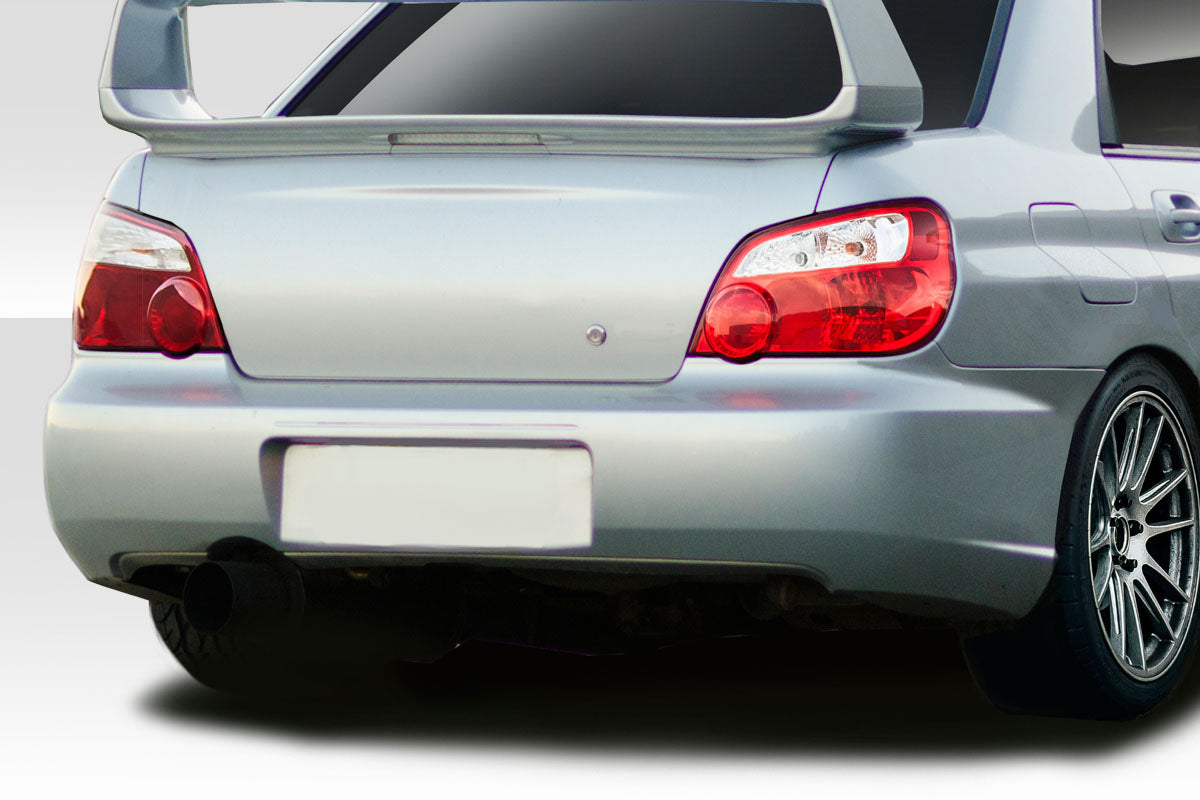 2004-2007 Subaru Impreza WRX STI 4DR Duraflex WRC Look Rear Bumper Cover - 1 Piece