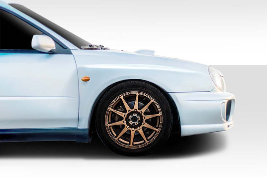 2002-2003 Subaru Impreza WRX STI 4DR Duraflex WRC Look Wide Body Front Fenders (+30mm) - 2 Piece