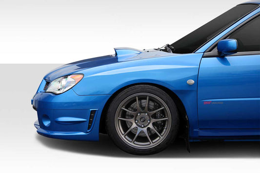 2006-2007 Subaru Impreza WRX STI 4DR Duraflex WRC Look Wide Body Front Fenders - 2 Piece