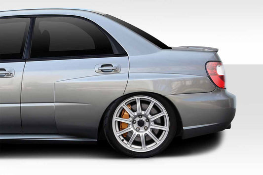 2002-2007 Subaru Impreza WRX STI 4DR Duraflex WRC Look Wide Body 50MM Rear Fender Flares - 5 Piece