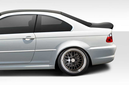 1999-2005 BMW 3 Series E46 2DR Duraflex M3 Look Rear Fender Flares - 2 Piece