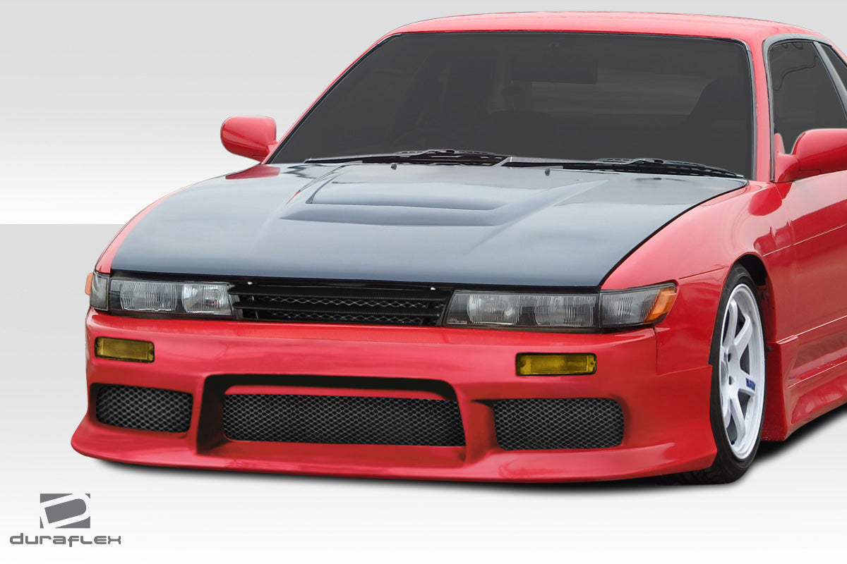 1989-1994 Nissan Silvia S13 Duraflex M-1 Sport V2 Front Bumper Cover - 1 Piece